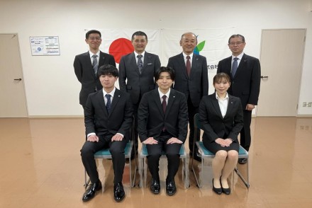 2026年度入社式を執り行いました。